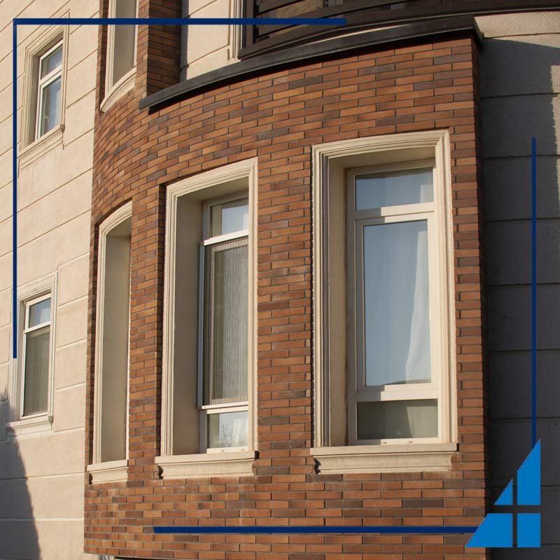 نمونه کار در و پنجره دوجداره با پروفیل upvc رها آلمان | پاردیک وین
